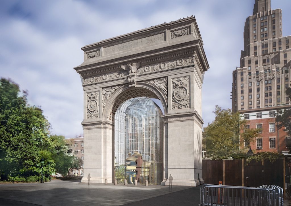 Weiwei - "Good Fences Make Good Neighbors" - Washington Square Park